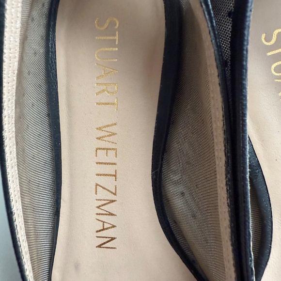 Stuart Weitzman Black and Tan Flats - Picture 9 of 10